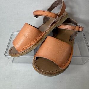 Old Navy Kids Peach Leather Sandals